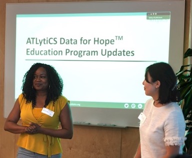 Jennifer Owens and Zoe Yim share details of the Data for Hope™ Education Program with the ATLytiCS community.